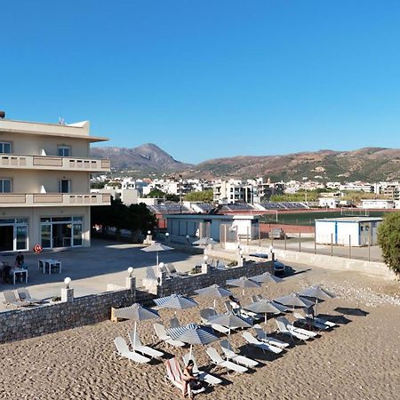 Galini Beach Hotel Kissamos Bagian luar foto