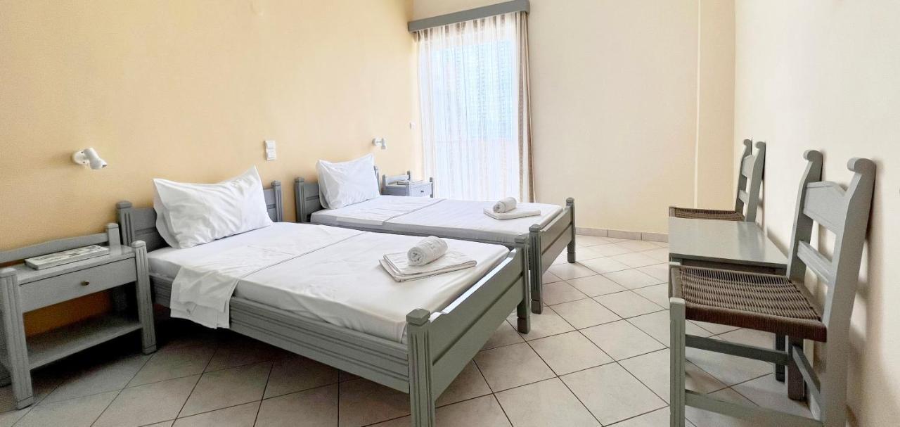 Galini Beach Hotel Kissamos Bagian luar foto