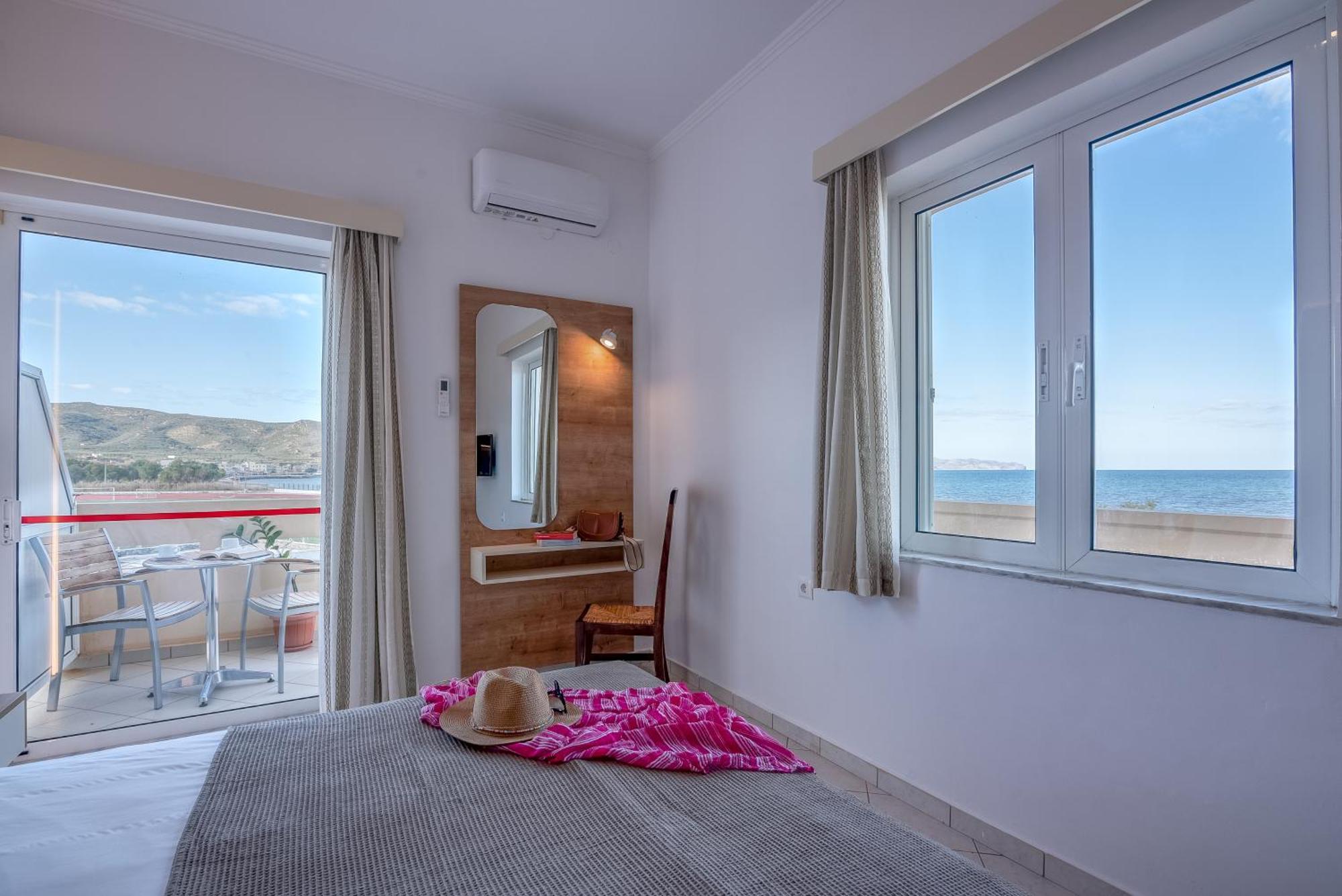 Galini Beach Hotel Kissamos Bagian luar foto