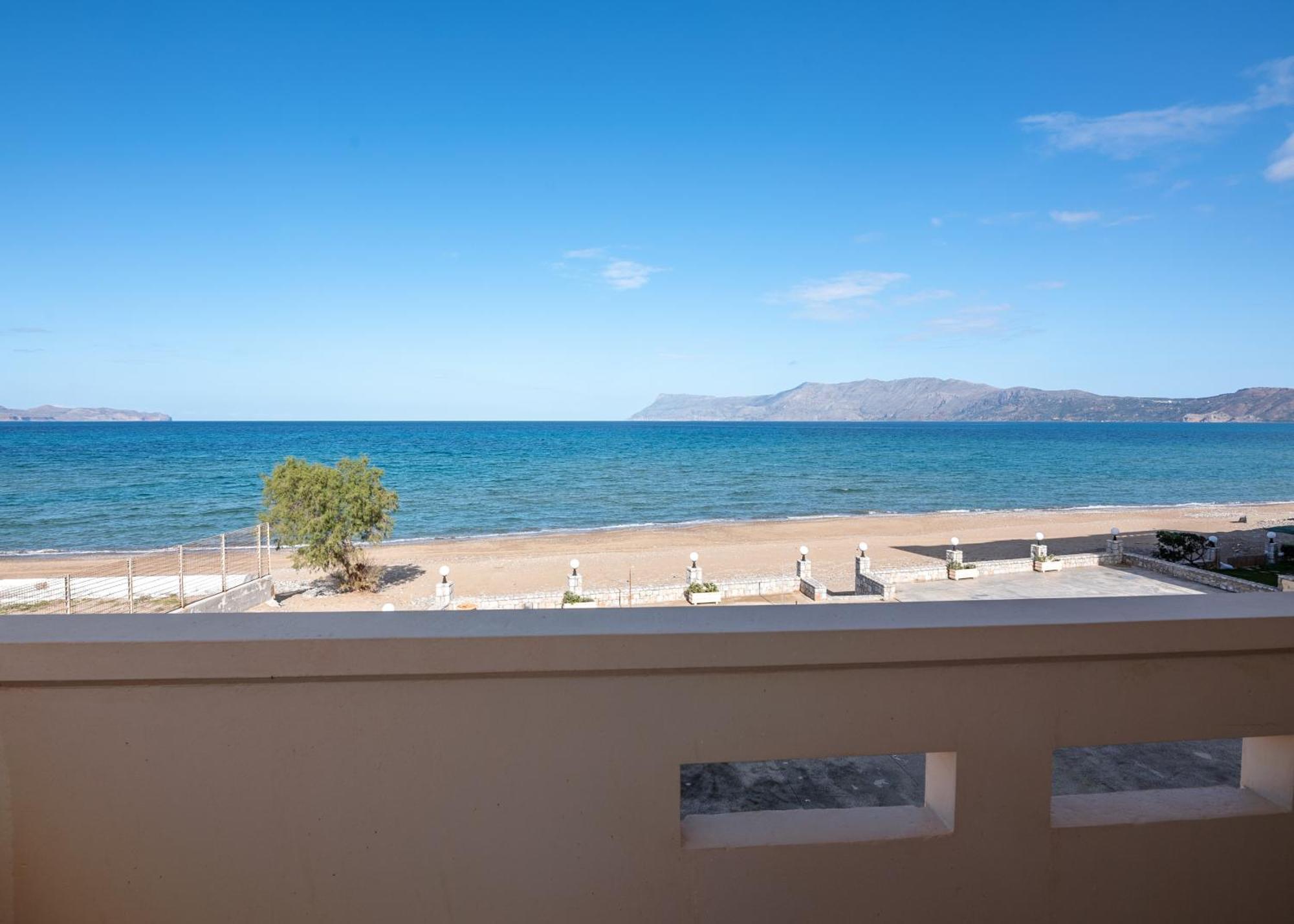 Galini Beach Hotel Kissamos Bagian luar foto