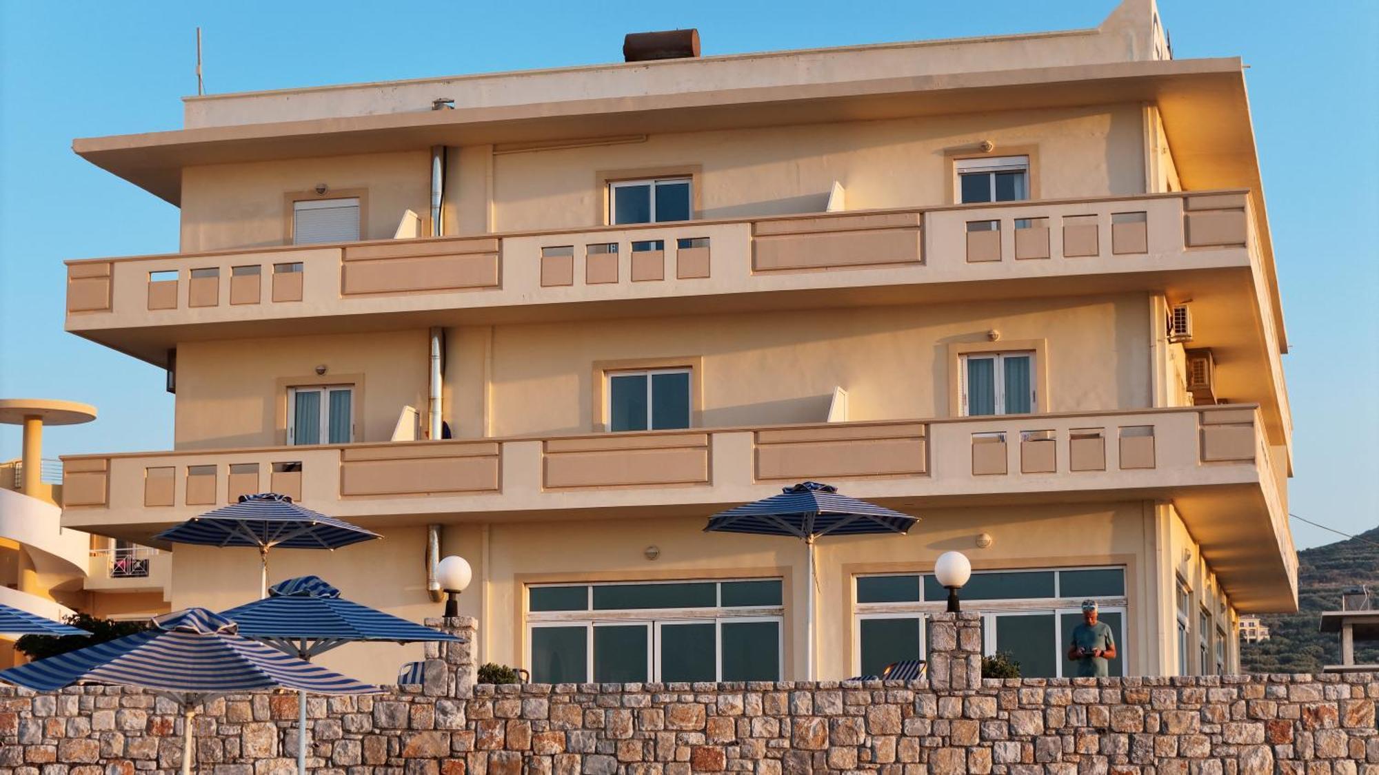 Galini Beach Hotel Kissamos Bagian luar foto