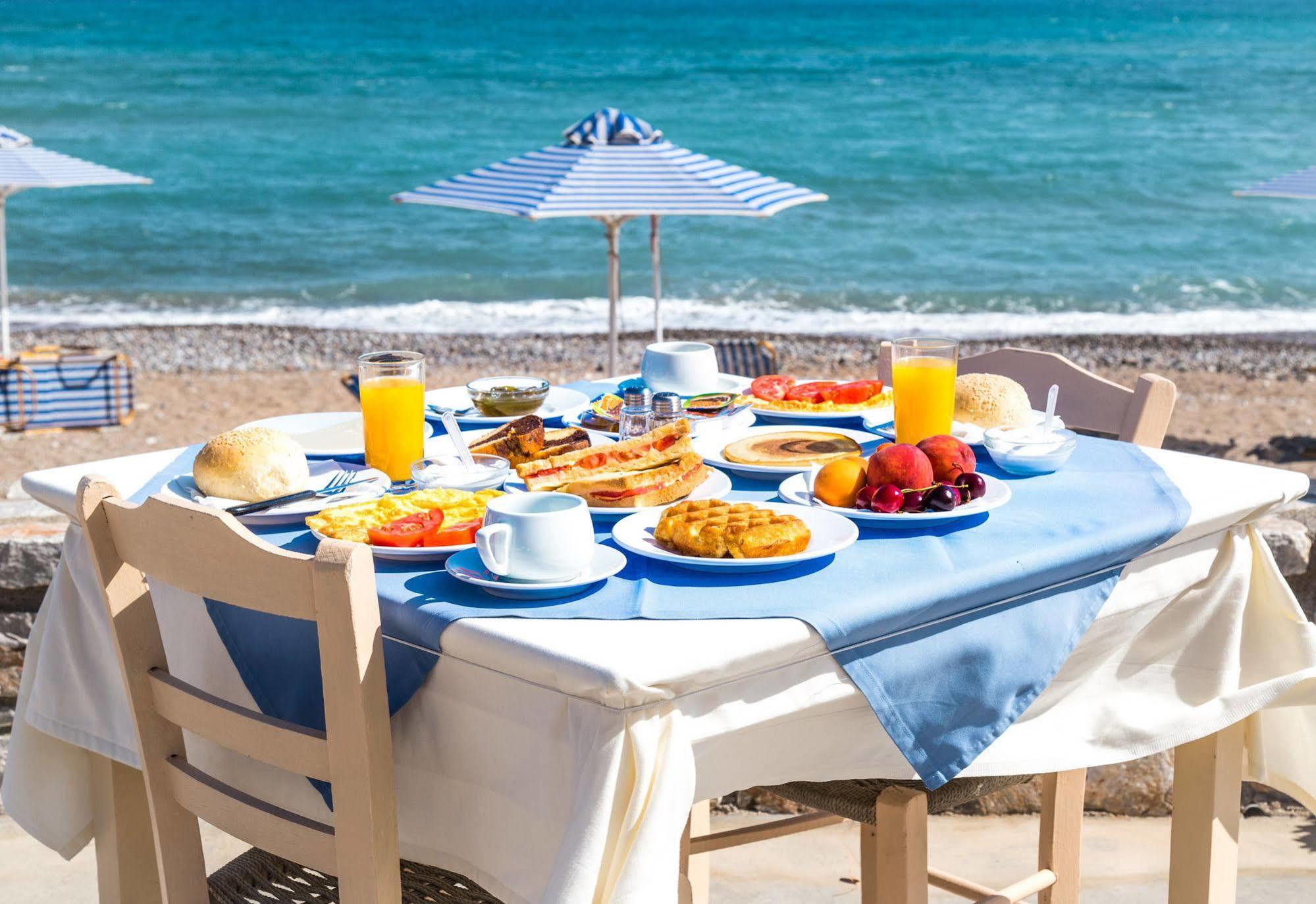 Galini Beach Hotel Kissamos Bagian luar foto