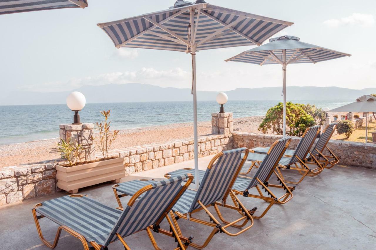 Galini Beach Hotel Kissamos Bagian luar foto