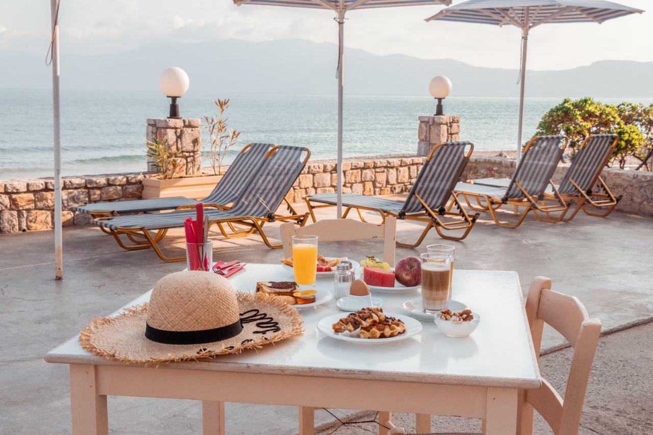 Galini Beach Hotel Kissamos Bagian luar foto